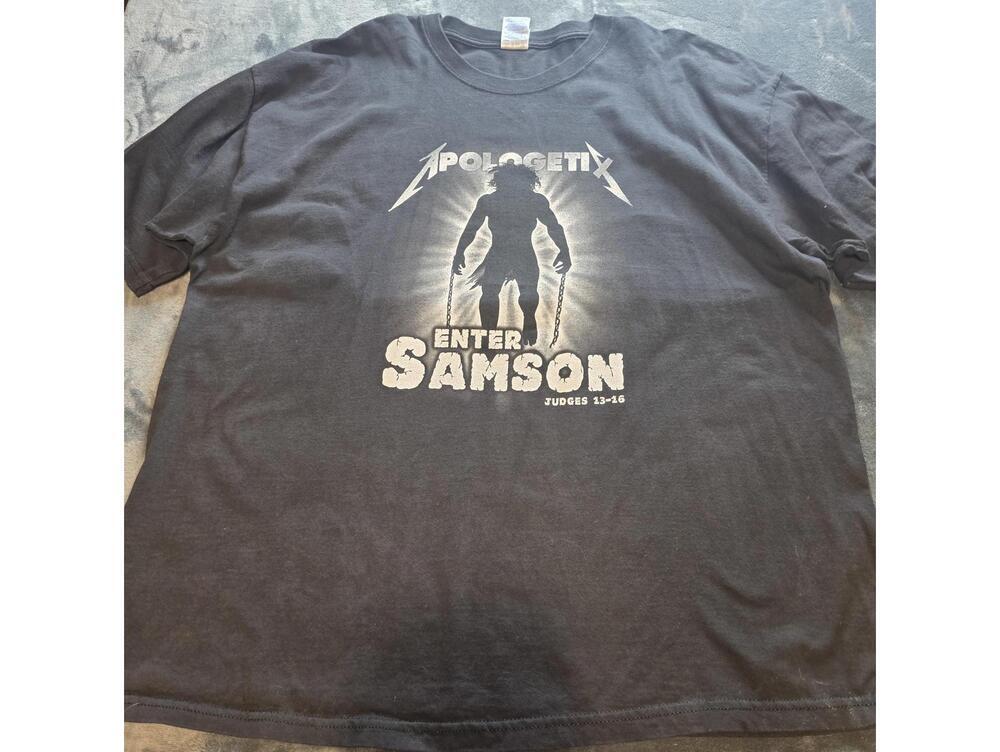 VTG Apologetix Samson Chritian Tee Mens Sz XXL